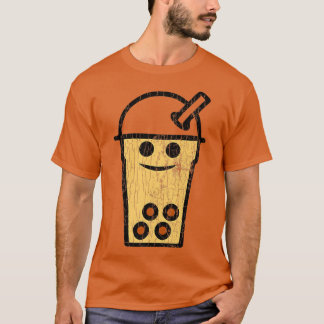 Cute Boba Tea Funny Bubble Milk Graphic 758 T-Shirt