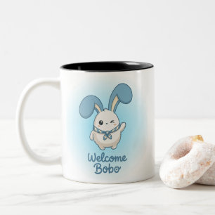 Cute Bobo Bunny Personalised Mug - Kawaii Aestheti