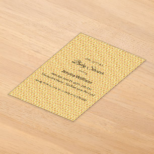 Cute Boho Baby Shower Gender Neutral, Customisable Acrylic Invitations