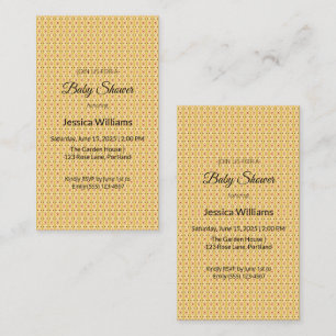 Cute Boho Baby Shower Gender Neutral, Customisable Enclosure Card
