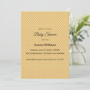 Cute Boho Baby Shower Gender Neutral, Customisable Save The Date
