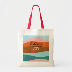 Cute Boho Inspirational Positive Quote Tote Bag
