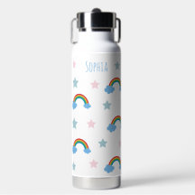 Cute Boho Whimsical Rainbow Girls
