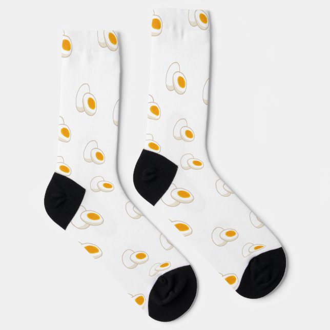 Cute Boiled Egg Socks (Right)