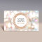 Cute Bokeh and Rose Gold Sequin Event Planner 