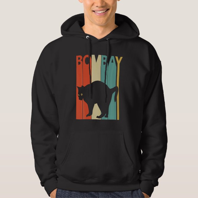 Cute Bombay Cat Hoodie (Front)