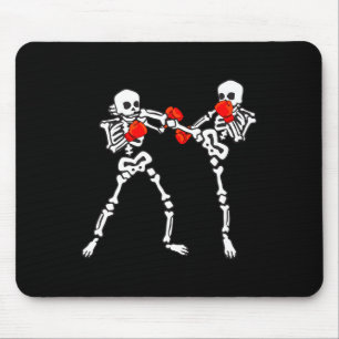 Cute Bone Kickbox - For Cool Men And Women With Hu Mouse Mat