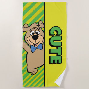 Cute Boo-Boo Bear Beach Towel