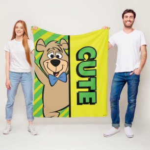 Cute Boo-Boo Bear Fleece Blanket