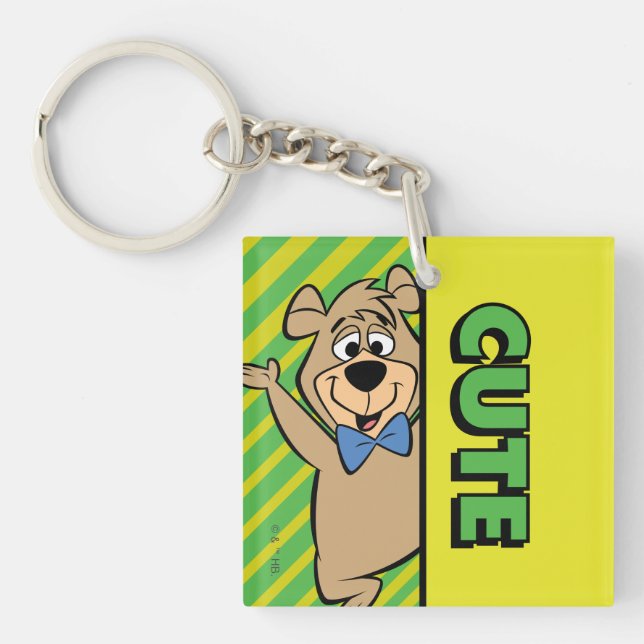 Cute Boo-Boo Bear Key Ring (Front)