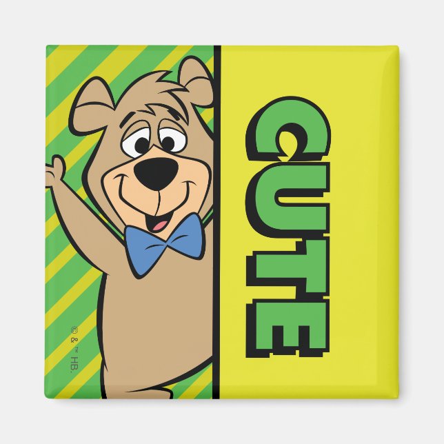 Cute Boo-Boo Bear Magnet (Front)