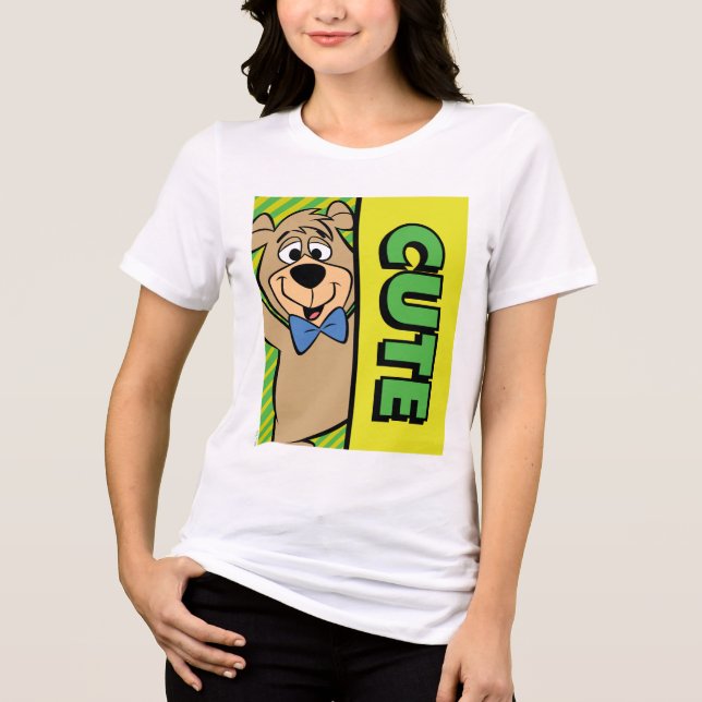 Cute Boo-Boo Bear Tri-Blend Shirt (Front)