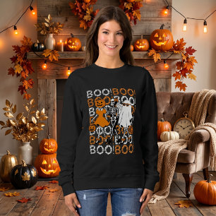 Cute Boo Crew Halloween Friends Sweatshirt