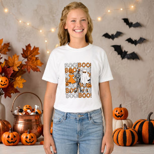 Cute Boo Crew Halloween Friends T-Shirt