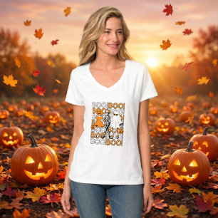 Cute Boo Crew Halloween Friends T-Shirt
