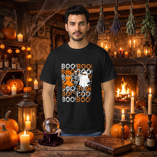 Cute Boo Crew Halloween Friends T-Shirt