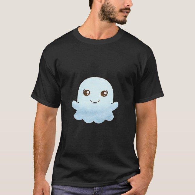 Cute Boo Design Trendy Unique T-Shirt (Front)