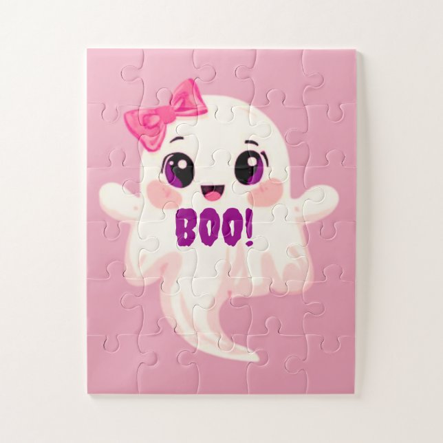 Cute Boo! Ghost, Puzzle (Vertical)