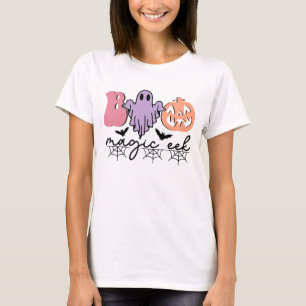 Cute Boo Magic Halloween Ghost T-Shirt