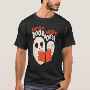 Cute BOO Read More Book Librarian English Teacher T-Shirt