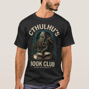 Cute Book Club Cthulhu T-Shirt