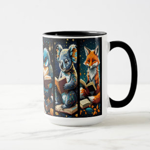 Cute Bookish Animals Mug