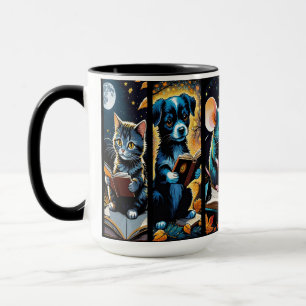 Cute Bookish Animals Mug