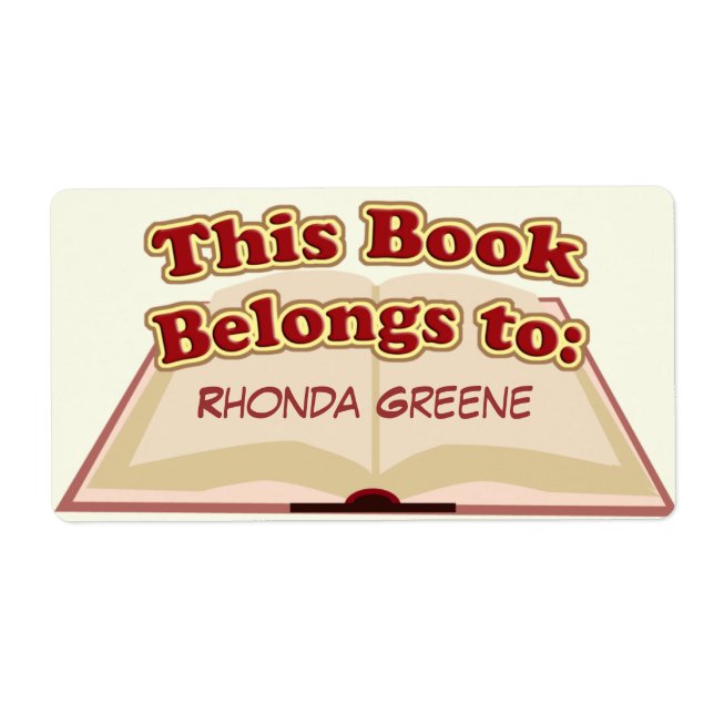 Cute Bookplate (Front)