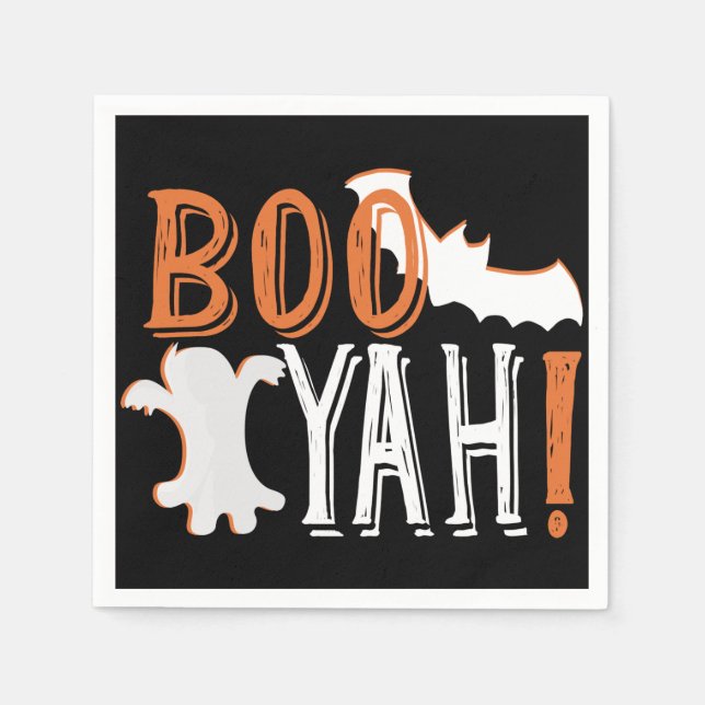 cute booyah halloween napkin (Front)