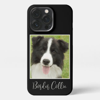 Cute Border Collie Photo iPhone 13 Pro Case