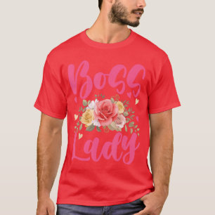 Cute Boss Lady Powerful Business Woman CEO girl T-Shirt