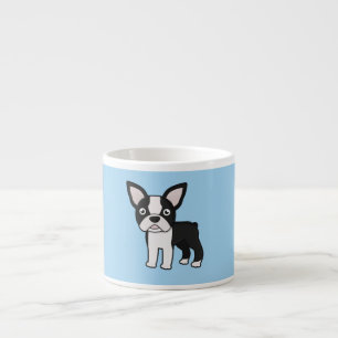 Cute Boston Terrier Espresso Cup