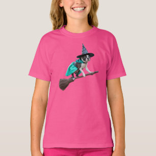 Cute Boston Terrier Halloween Kids' T-Shirt