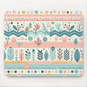 Cute Botanical Desk Mouse Mat