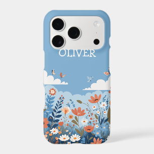 Cute Botanical Elegant Wildflowers  Personalised