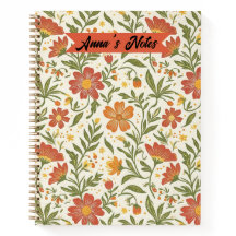 Cute Botanical Journal for Writing & Notes