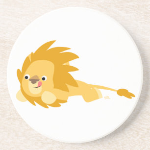 Cute Bouncy Cartoon Lion Coaster