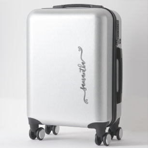 Cute Bow Signature Name Suitcase