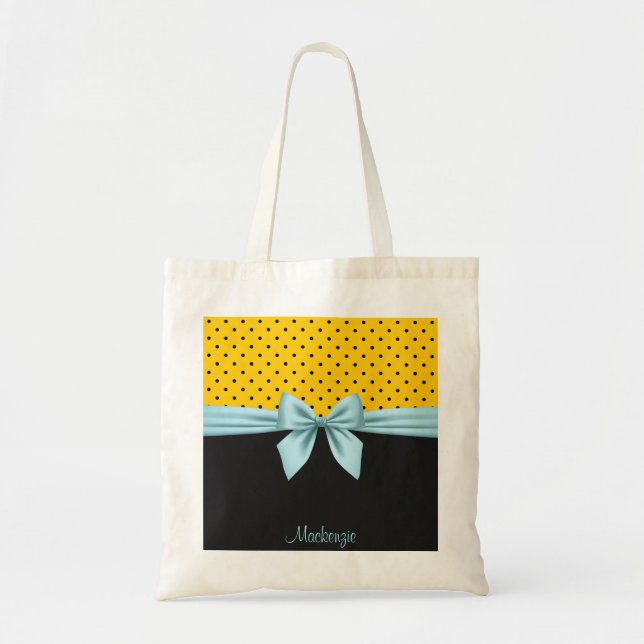 Cute Bow Tote Bag (Front)