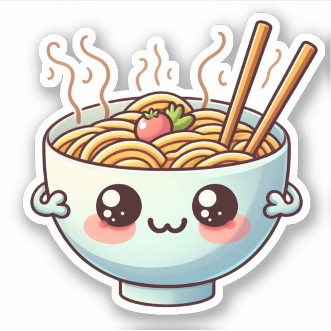 cute bowl of noodles (Front)