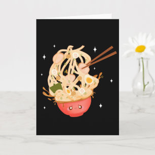 Cute Bowl Of Ramen  Card