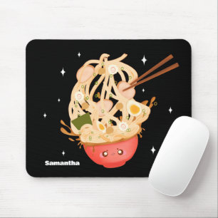 Cute Bowl Of Ramen  Mouse Mat