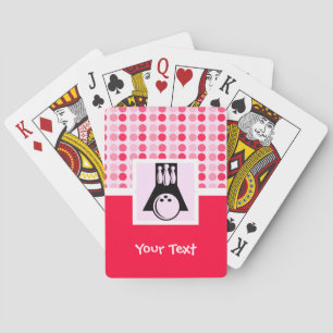 Cute Bowling Playing Cards