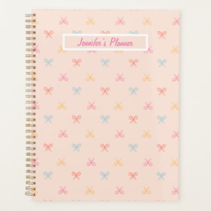 Cute bows planner