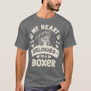Cute Boxer Dog 2 T-Shirt
