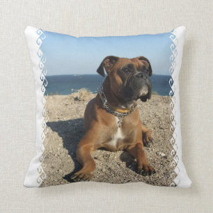 Cute Boxer Dog  Pillow