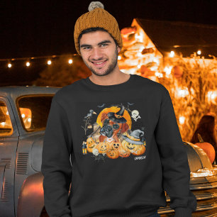 Cute Boxer Halloween Dog Custom Sweatshirt