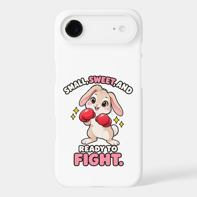 Cute boxing rabbit ready to fight (Back)