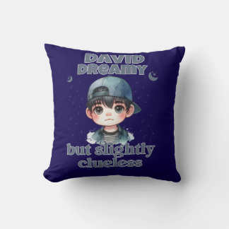 Cute Boy Dreamy But Slightly Clueless Cushion