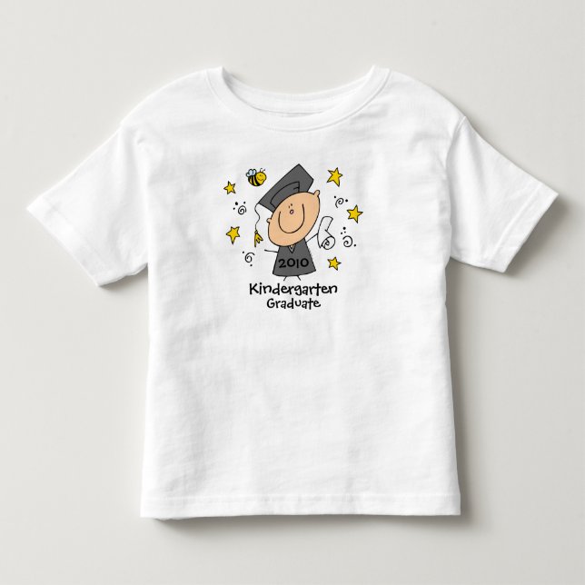 Cute Boy Grad Custom Toddler T-Shirt (Front)